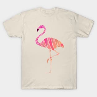 Geometric Flamingo T-Shirt